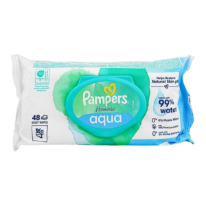 PAMPERS AQUA BABY WIPES 48P