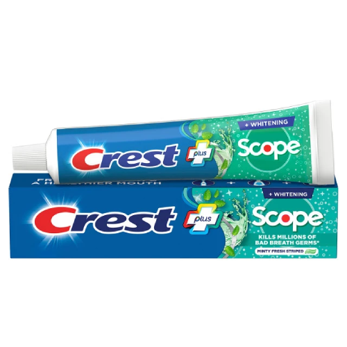 CREST PLUS SCOPE COMPLETE TOOTHPASTE 232G IMP