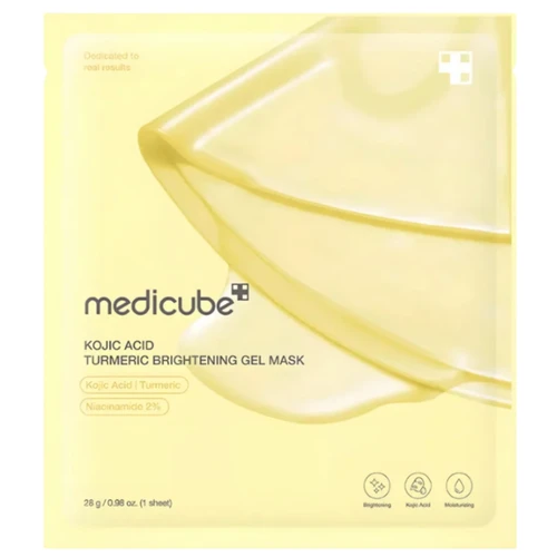 Medicube Brightening Gold Jelly Gel Mask with Kojic Acid & Turmeric