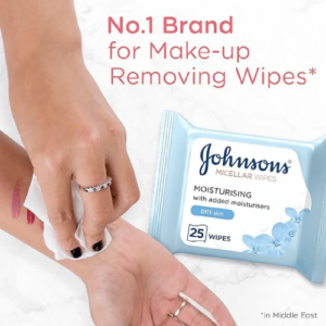 JOHNS F/C FACIAL WIPES 25S DRY SKIN