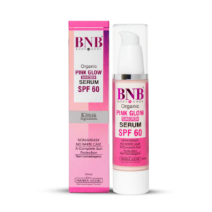 BNB PINK GLOW SUNCREAM SERUM SPF60 50ML