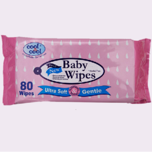 COOL&COOL BABY WIPES GENTLE 80S