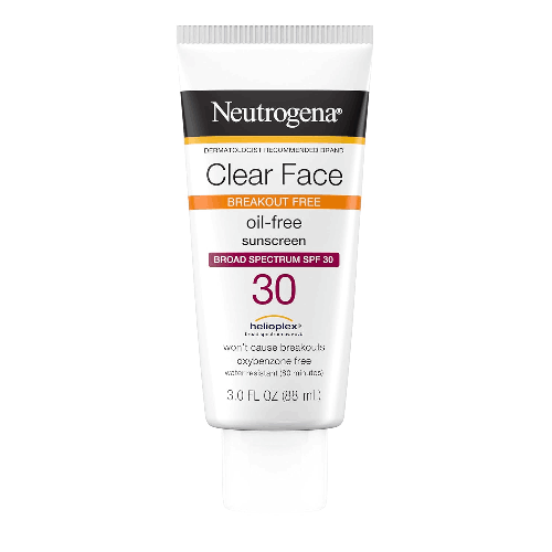 NEUTROGENA CLEAR FACE OIL-FREE SUNCREAM 88ML SPF30