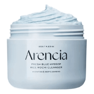 Arencia Fresh Blue Hyssop Rice Mochi Cleanser