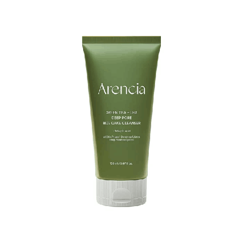 Arencia Green Tea + Lha+Deep Pore Rise Cake Cleanser