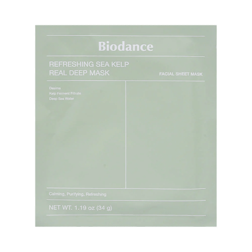 biodance refreshing sea kelp real deep mask