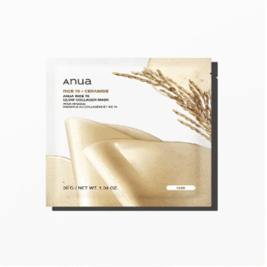 Anua rice 70 +cceramide mask