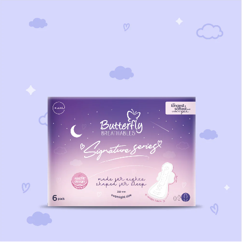 BUTTERFLY BREATHABLE SIGNATURE 6S OVERNIGTH