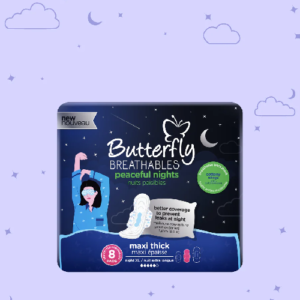 BUTTERFLY BREATHABLES PEACEFUL NIGHTS M/T E/L 8S