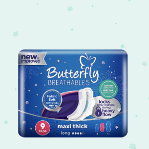 BUTTERFLY MAXI THICK LARGE 9S