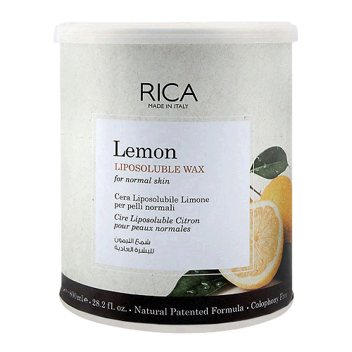 RICA LIPOSOLUBLE HAIR WAX LEMON 800ML