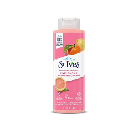 ST.IVES B/WASH PINK LEMON 450ML