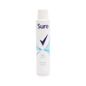 SURE B/SPRAY SHOWER FRESH 200ML