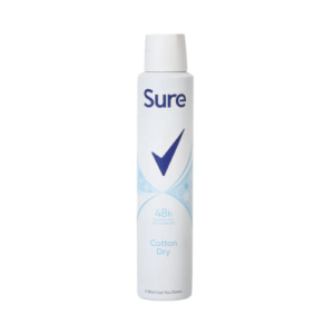 SURE B/SPRAY COTTON DRY 200ML