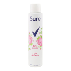 SURE B/SPRAY LIGHT FRESH 200ML