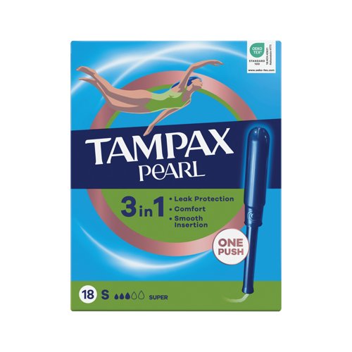 TAMPAX PEARL 3IN1 SUPER 18S