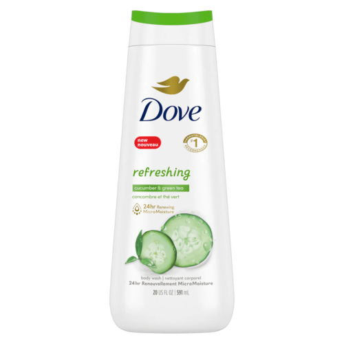 DOVE B/W CUCUM GREEN TEA 591ML