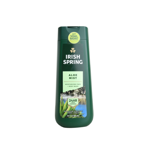 IRISH SPRING ALOE MIST B/WASH 591ML