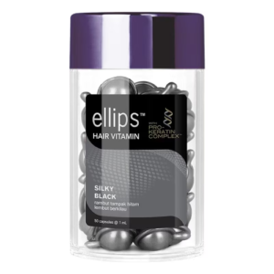 ELLIPS HAIR VITAMIN SILKY BLACK 50S