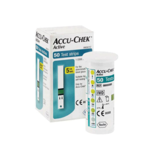 ACCU CHEK ACTIVE STRIPS 50S