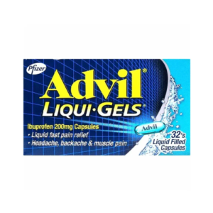 ADVIL LIQ GELS 200MG 32S