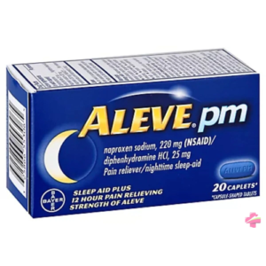 ALEVE PM 220MG TAB 20`S