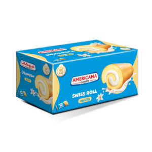AMERICANA SWISS ROLL VANILLA 20G