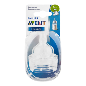 AVENT CLASSIC NIPPLE 1M+P/2