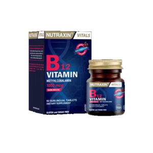 NUTRAXIN VITAMIN B12 1000MCG TAB 60`S