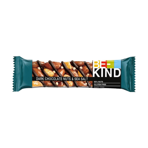 BE KIND D/C NUTS SEA SALT BAR 40G