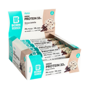 BORN WINNER KETO PROTIEN 33% BAR STRACCIATELLA 60G