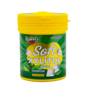 BUMBLE BEE SOFT XYLITOL GUM S/MINT 82G