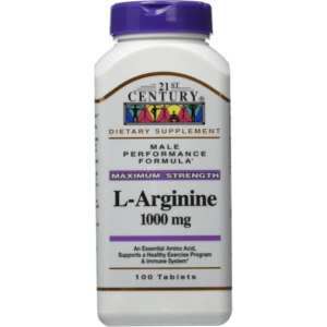 CENTURY L-ARGININE 1000MG TAB 100S