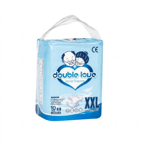 DOUBLE LOVE ADULT DIAPERS XXL 10S