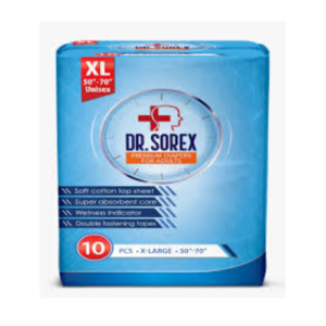 DR SOREX ADULT DIAPER XL 10S