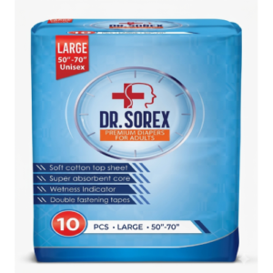 DR SOREX ADULT DIAPER LARGE 10S
