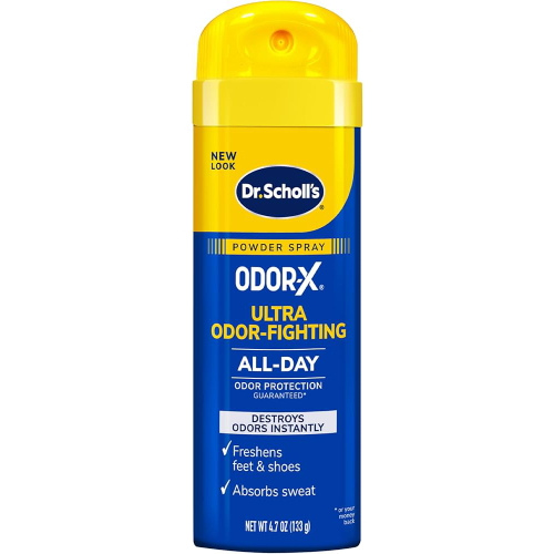 DR.SCHOLL'S ODOR X POWDER SPRAY 133G