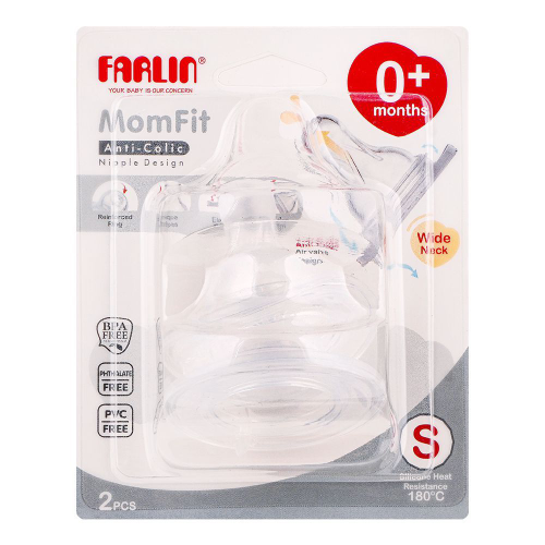 FARLIN NIPPLES 0M+ 2`S