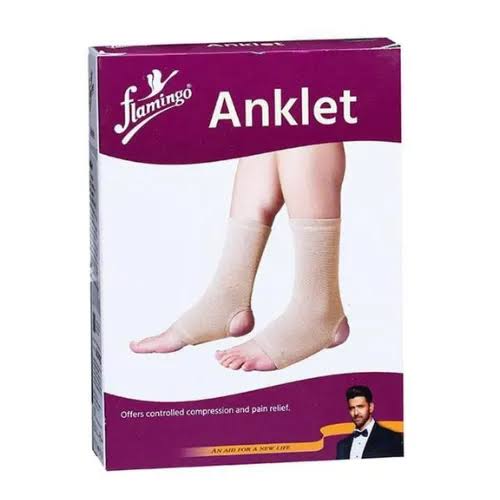 FLAMINGO ANKLET ( MEDIUM )