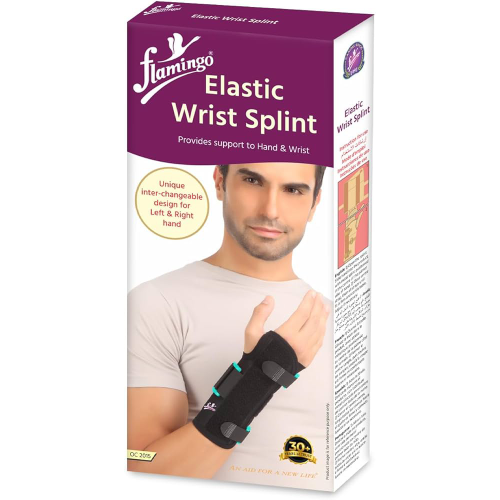 FLAMINGO ELASTIC WRIST SPLINT (MEDIUM)