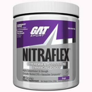 GAT NITRAFLEX GRAPE 30S 300G