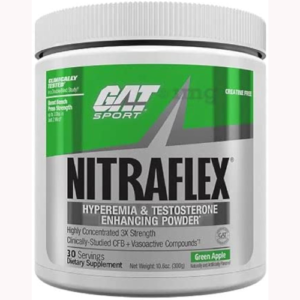 GAT NITRAFLEX GREEN APPLE 30S 300G