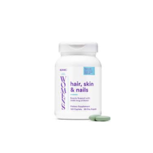 GNC HAIR S&N CAPS 120`S