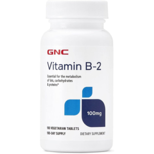 GNC VIT B-2 100MG 100TAB