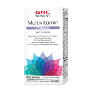 GNC WOMENS PRENATAL W/IRON 120CAP