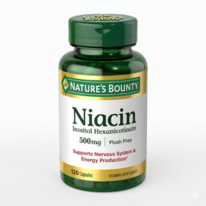 N/B NIACIN 500MG CAP 120S