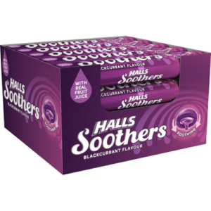 HALLS SOOTHERS BLACKCURRANT 45G
