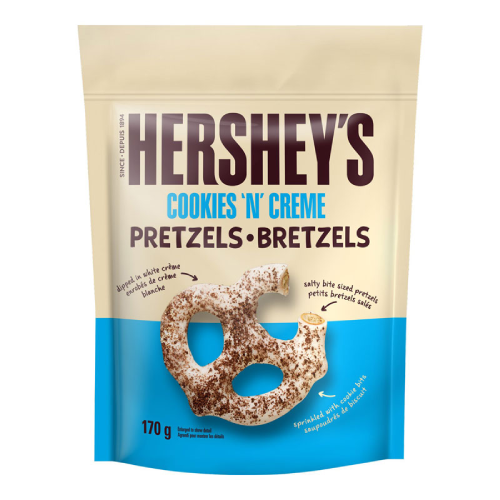 HERSHEY'S PRETZEL COOKIES N CREAM 170G