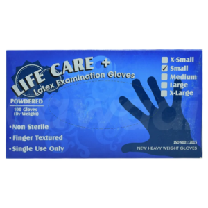 LIFE CARE LATEX GLOVES SMALL