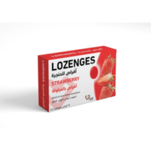 LOZENGES STRAWBERRY 24S